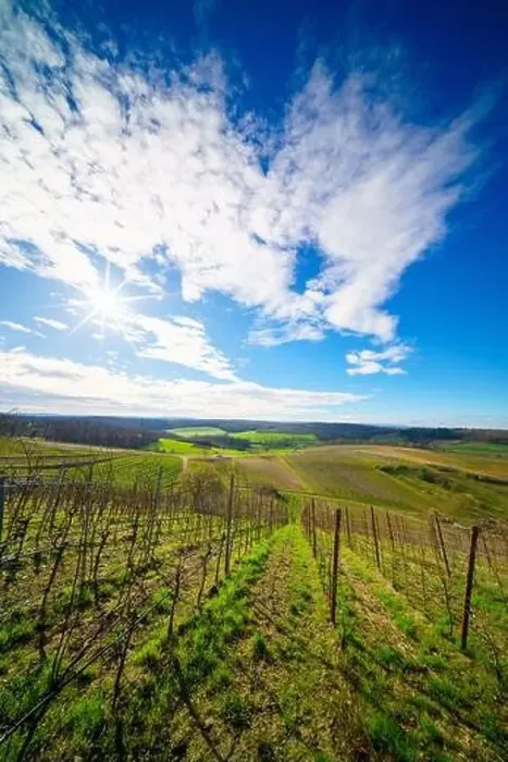 Framed Print : Kraichgau Landscape in southern Germany Framed Print : Kraichgau Landscape in southern Germany