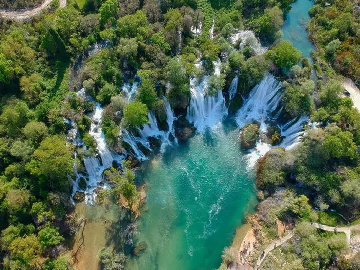 Framed Print : Kravica waterfalls on the Trebizat River in Bosnia and Herzegovina Framed Print : Kravica waterfalls on the Trebizat River in Bosnia and Herzegovina