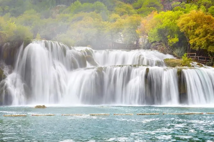 Framed Print : Krka waterfalls, Krka National Park, Croatia, Europe Framed Print : Krka waterfalls, Krka National Park, Croatia, Europe