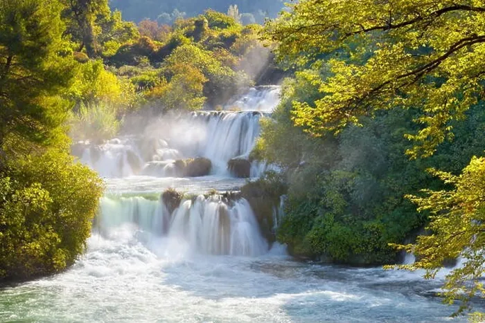 Framed Print : Krka waterfalls, Krka National Park, Croatia, Europe Framed Print : Krka waterfalls, Krka National Park, Croatia, Europe