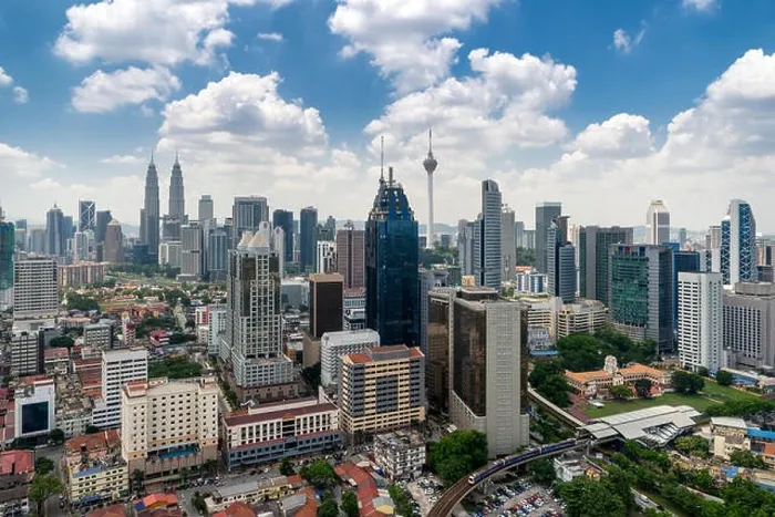 Framed Print : Kuala lumpur city skyline and skyscraper in Kuala lumpur, Malaysia Framed Print : Kuala lumpur city skyline and skyscraper in Kuala lumpur, Malaysia
