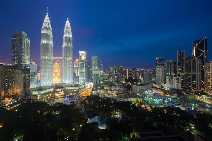 Framed Print : Kuala Lumpur skyline and skyscraper at night in Kuala Lumpur, Malaysia Framed Print : Kuala Lumpur skyline and skyscraper at night in Kuala Lumpur, Malaysia