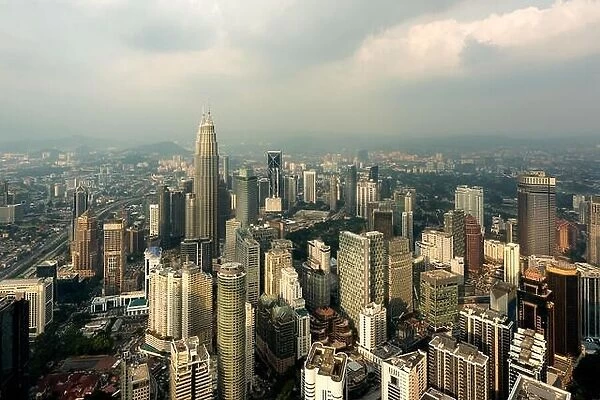 Kuala Lumpur skyscraper in Malaysia