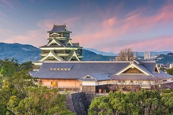 Kumamoto City, Japan at Kumamoto Castle