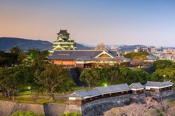 Kumamoto, Japan at Kumamoto Castle