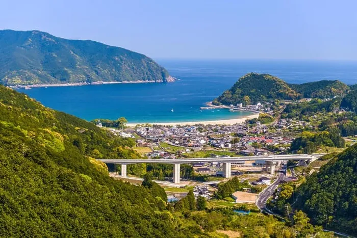 Framed Print : Kumano City, Mie Prefecture, Japan at Atashika waterfront Framed Print : Kumano City, Mie Prefecture, Japan at Atashika waterfront