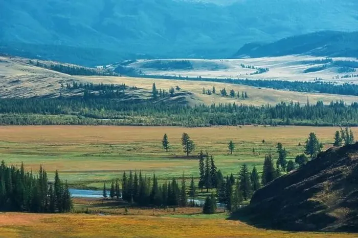 Framed Print : Kurai steppe and North-Chui ridge Framed Print : Kurai steppe and North-Chui ridge
