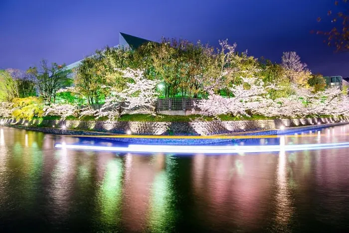 Framed Print : Kyoto, Japan on the Okazaki Canal during the spring cherry blossom season Framed Print : Kyoto, Japan on the Okazaki Canal during the spring cherry blossom season