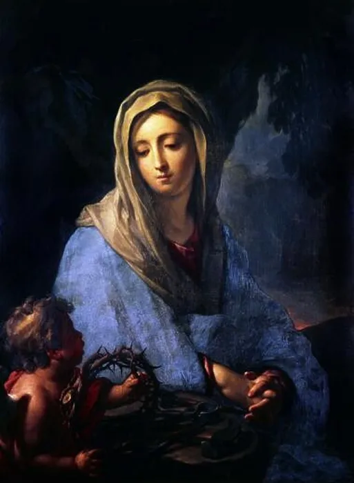 Framed Print : *LA DOLOROSA - SIGLO XVII - BARROCO ITALIANO. Author: Carlo Dolci (1616-1686). Location: GALERIA CORSINI, ROME, ITALIA Framed Print : *LA DOLOROSA - SIGLO XVII - BARROCO ITALIANO. Author: Carlo Dolci (1616-1686). Location: GALERIA CORSINI, ROME, ITALIA