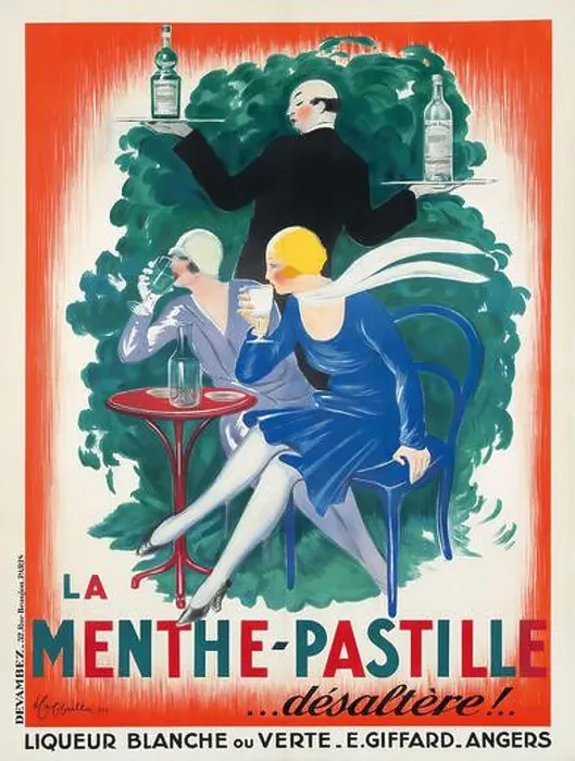 Framed Print : La Menthe-Pastille. 1929. Vintage advertisement poster by Leonetto Cappiello Framed Print : La Menthe-Pastille. 1929. Vintage advertisement poster by Leonetto Cappiello