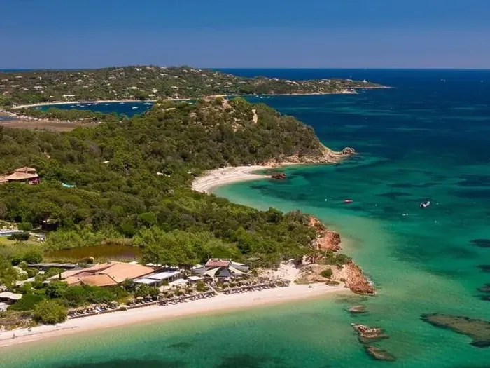 Framed Print : La plage Casadelmar beachfront aerial drone view Framed Print : La plage Casadelmar beachfront aerial drone view