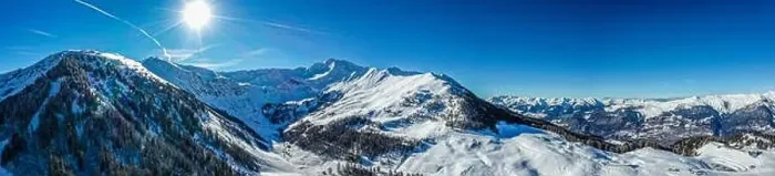 Framed Print : La Plagne from above in the french Alps Framed Print : La Plagne from above in the french Alps