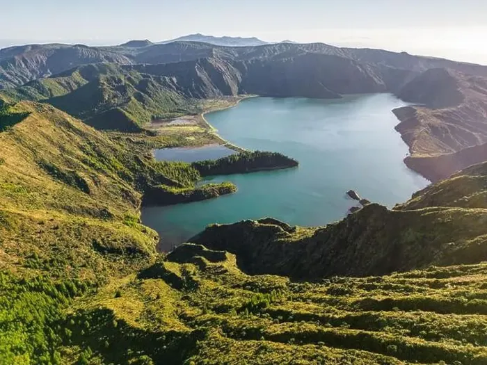 Framed Print : Lake fire or Lagoa do Fogo is a famous place in the São Miguel island in the Azores - Portugal Framed Print : Lake fire or Lagoa do Fogo is a famous place in the São Miguel island in the Azores - Portugal
