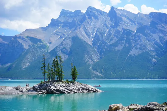 Framed Print : Lake Minnewanka in Banff National Park, Alberta, Canada Framed Print : Lake Minnewanka in Banff National Park, Alberta, Canada
