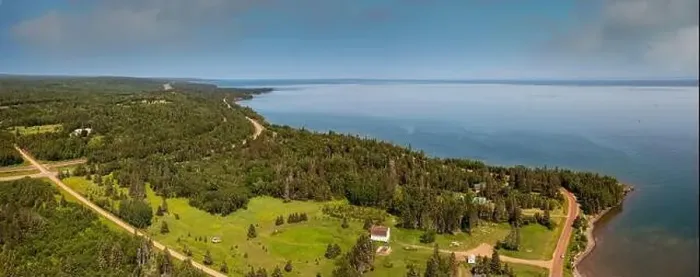 Framed Print : Lake Superior Shoreline In Summer - drone Framed Print : Lake Superior Shoreline In Summer - drone