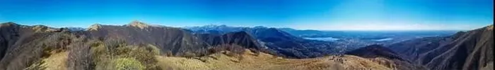 Framed Print : Landscape of Brianza from Mount Puscio Framed Print : Landscape of Brianza from Mount Puscio