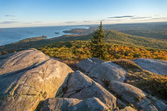 Framed Print : Landscape of Camden Hills State Park in Camden, Maine Framed Print : Landscape of Camden Hills State Park in Camden, Maine