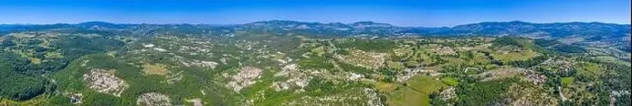 Framed Print : Landscape of Eastern Rhodopes mountain in Bulgaria near Smoljan town Framed Print : Landscape of Eastern Rhodopes mountain in Bulgaria near Smoljan town