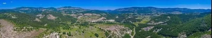 Framed Print : Landscape of Eastern Rhodopes mountain in Bulgaria near Smoljan town Framed Print : Landscape of Eastern Rhodopes mountain in Bulgaria near Smoljan town