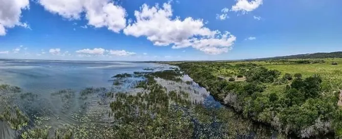 Framed Print : Landscape of Isimangaliso wetland park in South Africa Framed Print : Landscape of Isimangaliso wetland park in South Africa