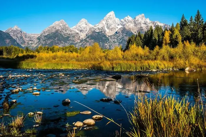 Framed Print : Landscape scenes of the Grand Tetons and Teton National Park Framed Print : Landscape scenes of the Grand Tetons and Teton National Park