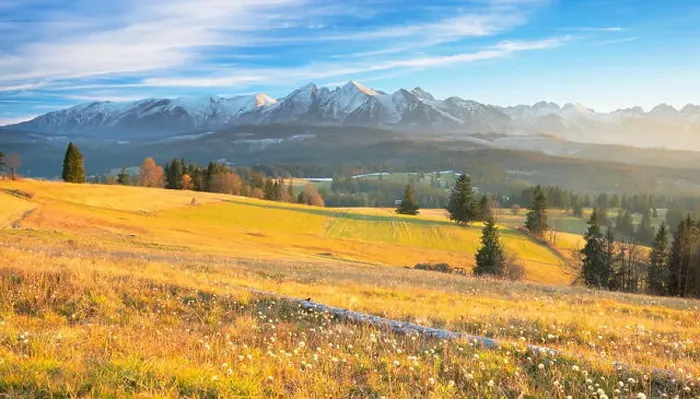 Framed Print : Landscape view of High Tatras, near Zakopane, Poland Framed Print : Landscape view of High Tatras, near Zakopane, Poland