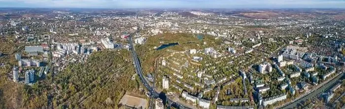 Framed Print : large panorama view of the city of chisinau in moldova Framed Print : large panorama view of the city of chisinau in moldova
