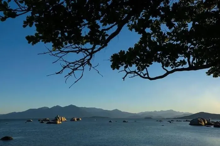 Framed Print : late afternoon at Itaguaçu beach, Florianópolis, Santa Catarina, Brazil Framed Print : late afternoon at Itaguaçu beach, Florianópolis, Santa Catarina, Brazil