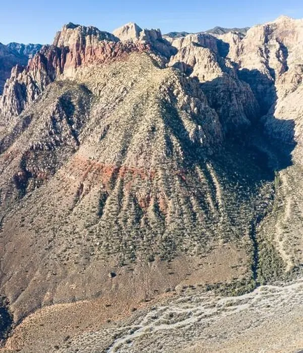 Framed Print : Late afternoon sunlight creates contrast on the gullies and ravines of the rocky, high desert not far from Las Vegas, Nevada Framed Print : Late afternoon sunlight creates contrast on the gullies and ravines of the rocky, high desert not far from Las Vegas, Nevada