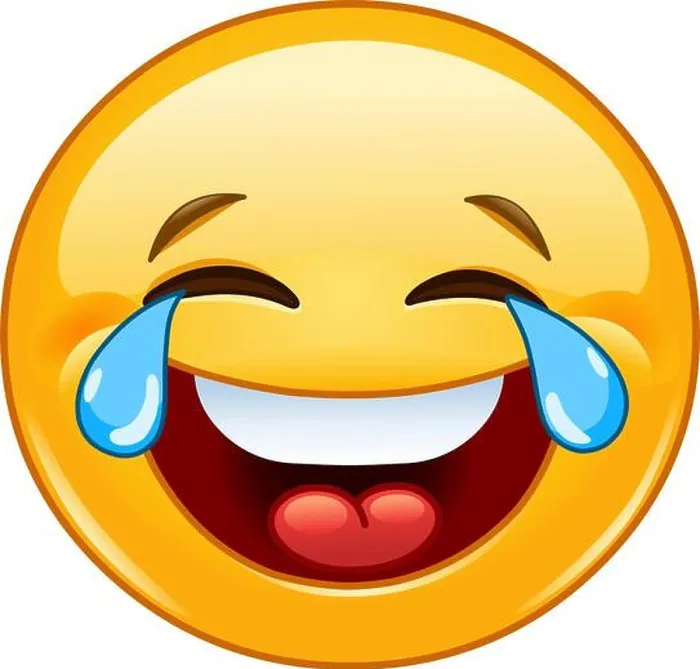Framed Print : Laughing emoticon with tears of joy