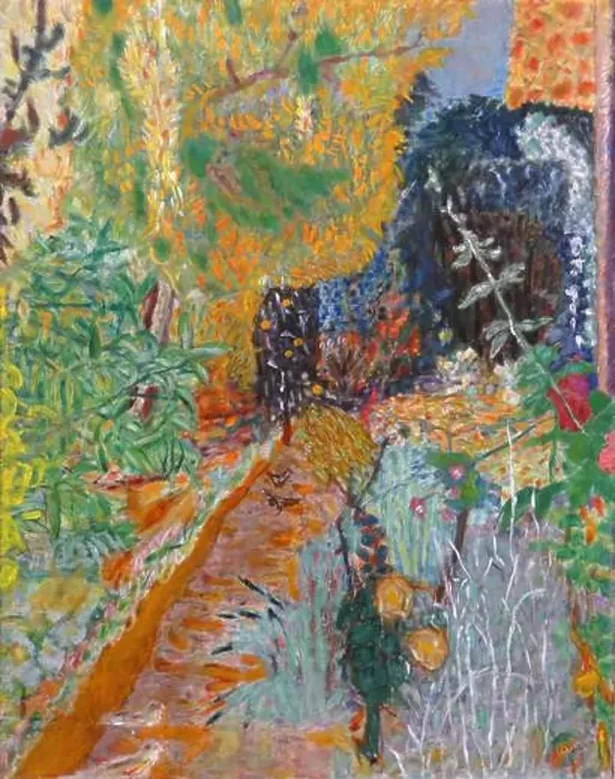 Framed Print : Le Jardin au Cannet by Pierre Bonnard (1867-1947) Framed Print : Le Jardin au Cannet by Pierre Bonnard (1867-1947)