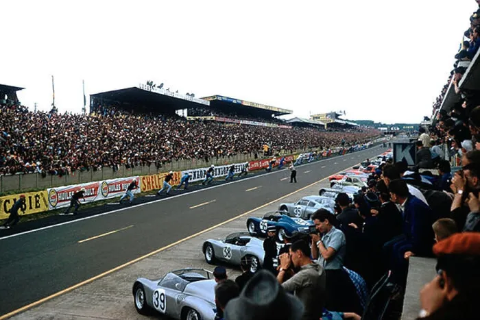 Framed Print : Le Mans 1960 Framed Print : Le Mans 1960