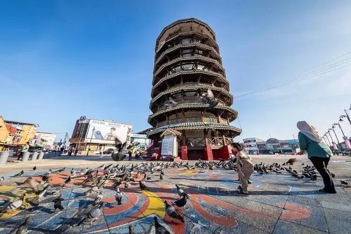 Framed Print : Leaning tower at Teluk Intan, Perak Malaysia Framed Print : Leaning tower at Teluk Intan, Perak Malaysia