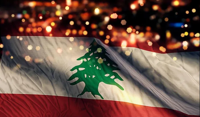 Framed Print : Lebanon National Flag Light Night Bokeh Abstract Background Framed Print : Lebanon National Flag Light Night Bokeh Abstract Background