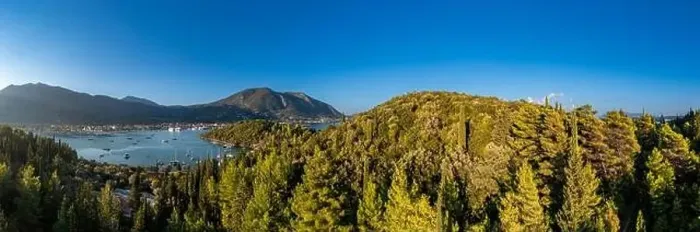 Framed Print : Lefkada a Greek island in the Ionian Sea on the west coast of Greece Framed Print : Lefkada a Greek island in the Ionian Sea on the west coast of Greece