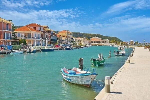 Lefkada town, Lefkada Island, Greece