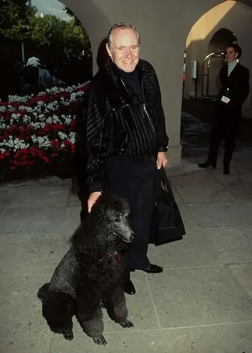 Framed Print : Lemmon Jack with Chloe-his dog - Lemmon Jack with Chloe-his dog Event in Hollywood Life - California Framed Print : Lemmon Jack with Chloe-his dog - Lemmon Jack with Chloe-his dog Event in Hollywood Life - California