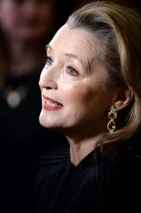 Framed Print : Lesley Manville arriving for the London Critics Circle Film Awards at the May Fair Hotel, in London Framed Print : Lesley Manville arriving for the London Critics Circle Film Awards at the May Fair Hotel, in London
