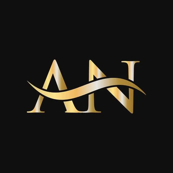 Framed Print : Letter AN Logo Sign Design Template. AN, A N Letter Logo Modern, Flat, Minimalist, Business, Company Template Framed Print : Letter AN Logo Sign Design Template. AN, A N Letter Logo Modern, Flat, Minimalist, Business, Company Template
