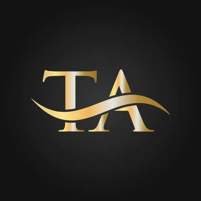 Framed Print : Letter TA Logo Design Template. TA, T A Letter Logo Modern, Flat, Minimalist, Business, Company Sign Framed Print : Letter TA Logo Design Template. TA, T A Letter Logo Modern, Flat, Minimalist, Business, Company Sign