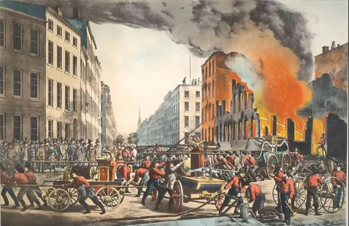 Framed Print : The Life of a Fireman: The Ruins Framed Print : The Life of a Fireman: The Ruins