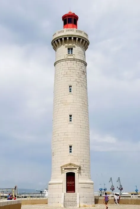 Framed Print : Lighthouse in the old harbor of Sète in South of France Framed Print : Lighthouse in the old harbor of Sète in South of France
