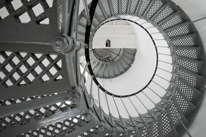Framed Print : lighthouse stairs Framed Print : lighthouse stairs