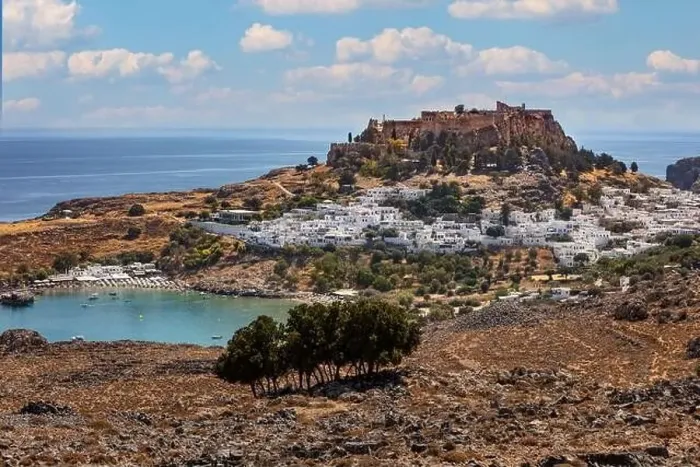 Framed Print : Lindos, Greece Framed Print : Lindos, Greece