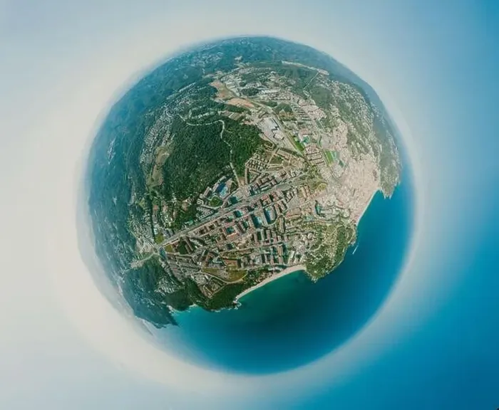 Framed Print : Lloret de Mar City on Mediterranean Sea in summer Spain. 360 vr Drone shot Framed Print : Lloret de Mar City on Mediterranean Sea in summer Spain. 360 vr Drone shot