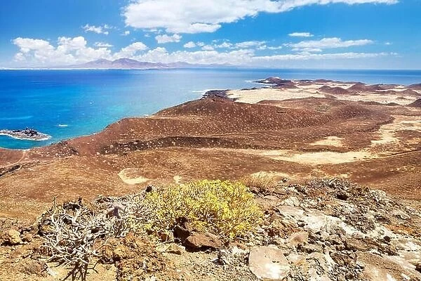 Lobos, small island near the Fuerteventura Island, Spain, Canary Islands