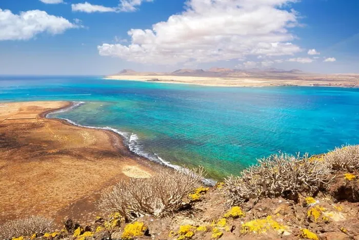Framed Print : Lobos - small island near the Fuerteventura Island, Spain, Canary Islands Framed Print : Lobos - small island near the Fuerteventura Island, Spain, Canary Islands