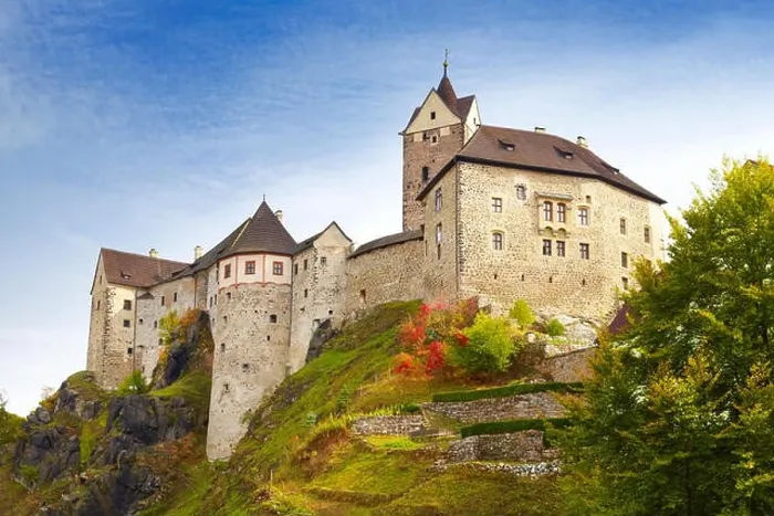 Framed Print : Loket Castle, Czech Republic, Europe Framed Print : Loket Castle, Czech Republic, Europe