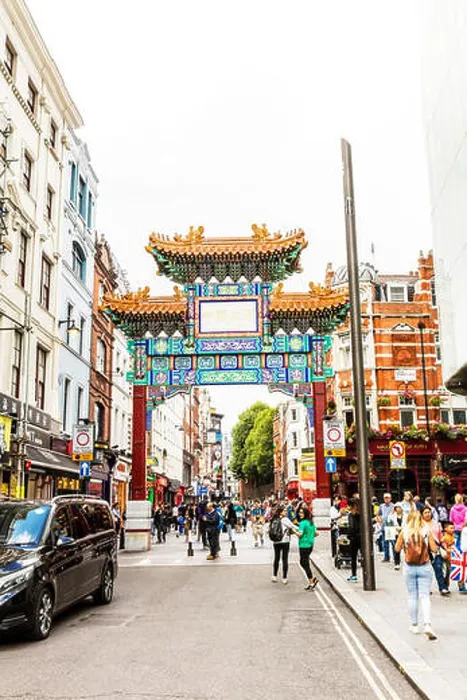 Framed Print : London chinatown, chinatown London Framed Print : London chinatown, chinatown London