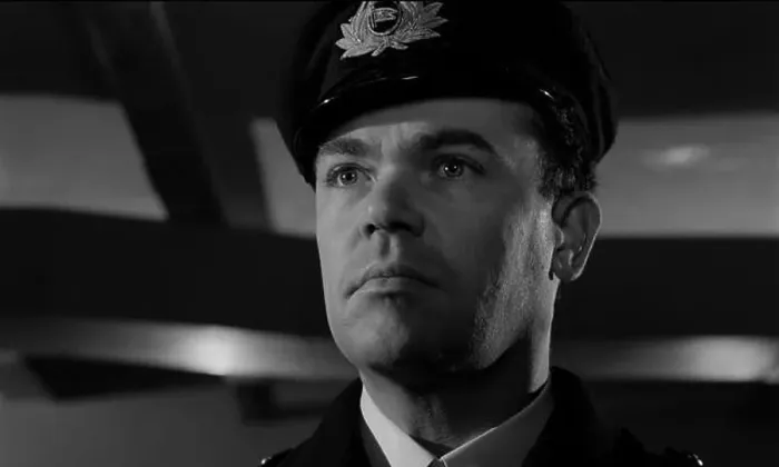 Framed Print : London. UK. Richard Leech as William McMaster Murdoch (Titanic officer) in a scene in ©Rank Organisation film Framed Print : London. UK. Richard Leech as William McMaster Murdoch (Titanic officer) in a scene in ©Rank Organisation film